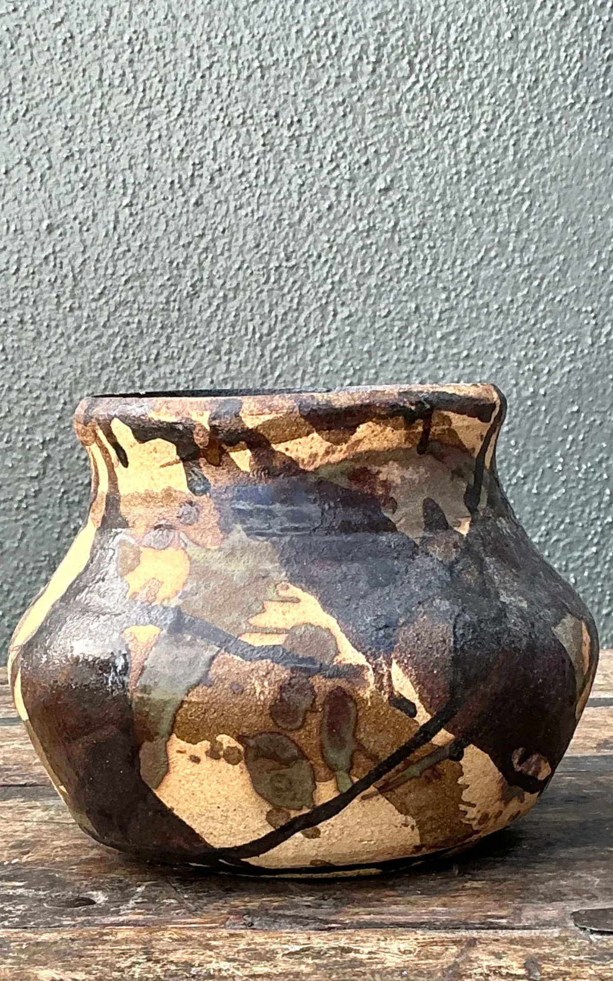 Vintage Abstract Ceramic Vase — additional photo 5