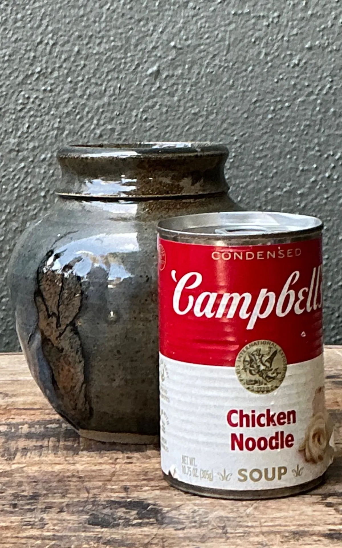 Vintage Glazed Ceramic Vase — additional photo 7