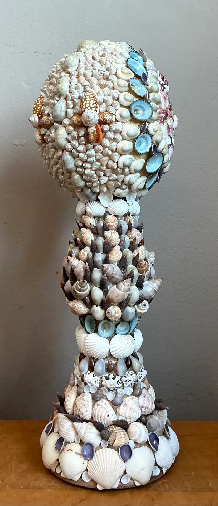 Vintage Seashell Encrusted Sculpture — additional photo 7