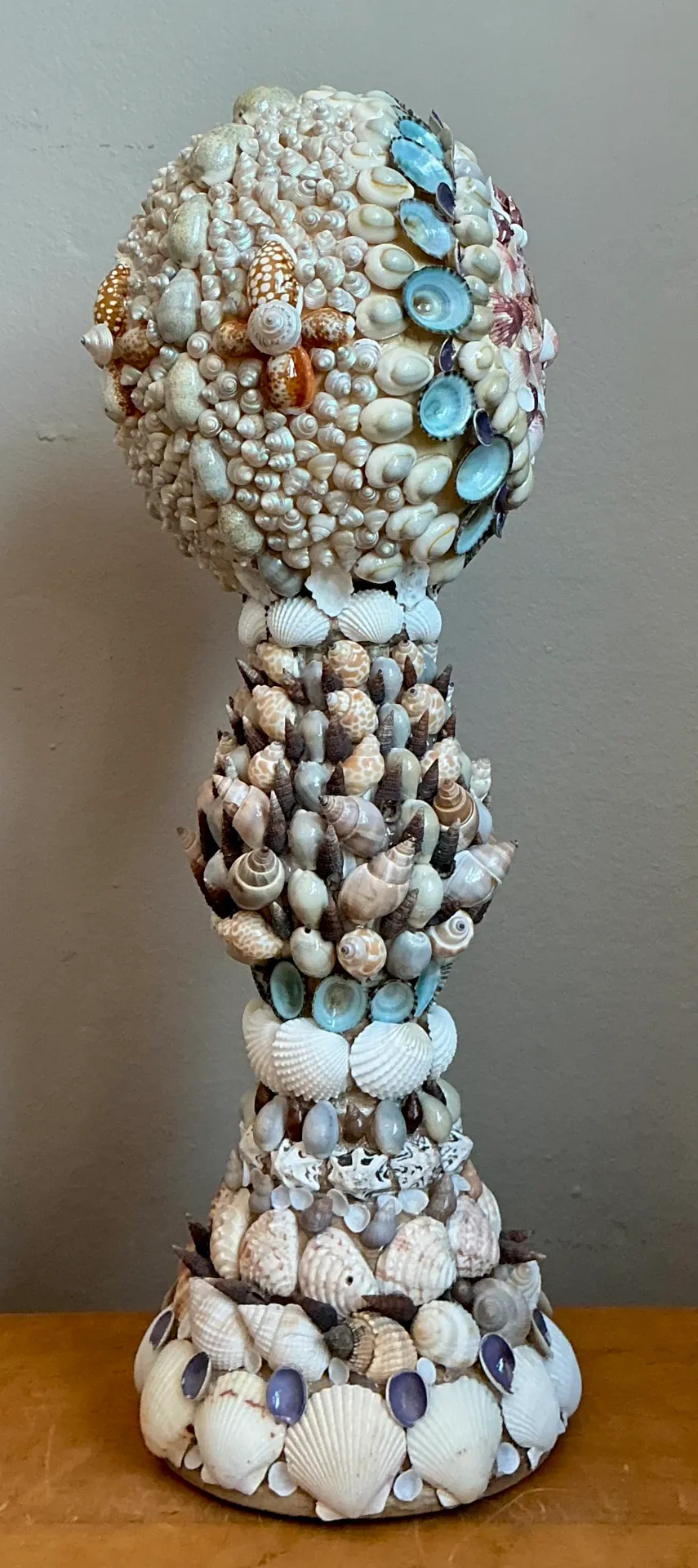 Vintage Seashell Encrusted Sculpture — additional photo 5