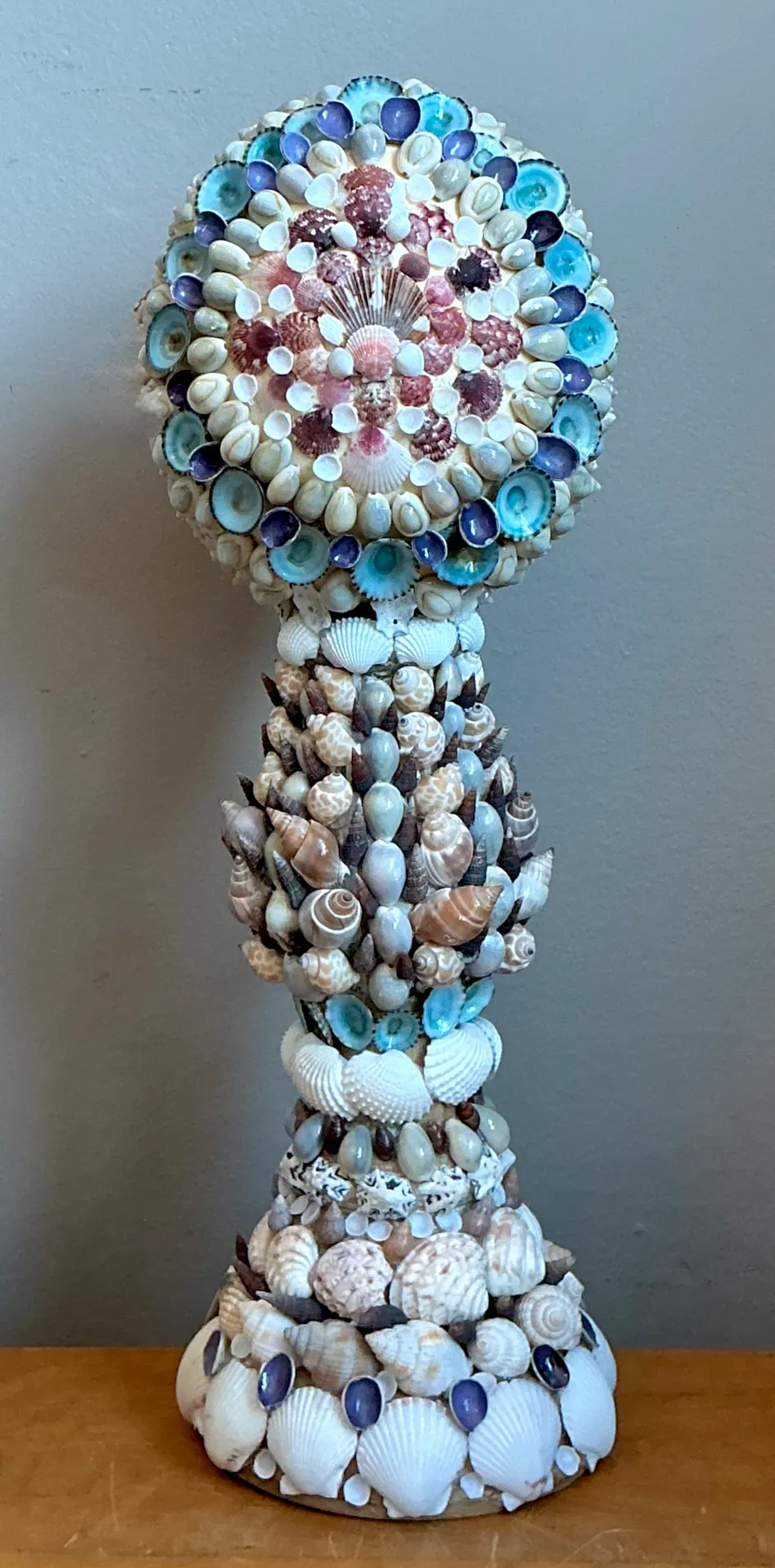 Vintage Seashell Encrusted Sculpture — additional photo 8