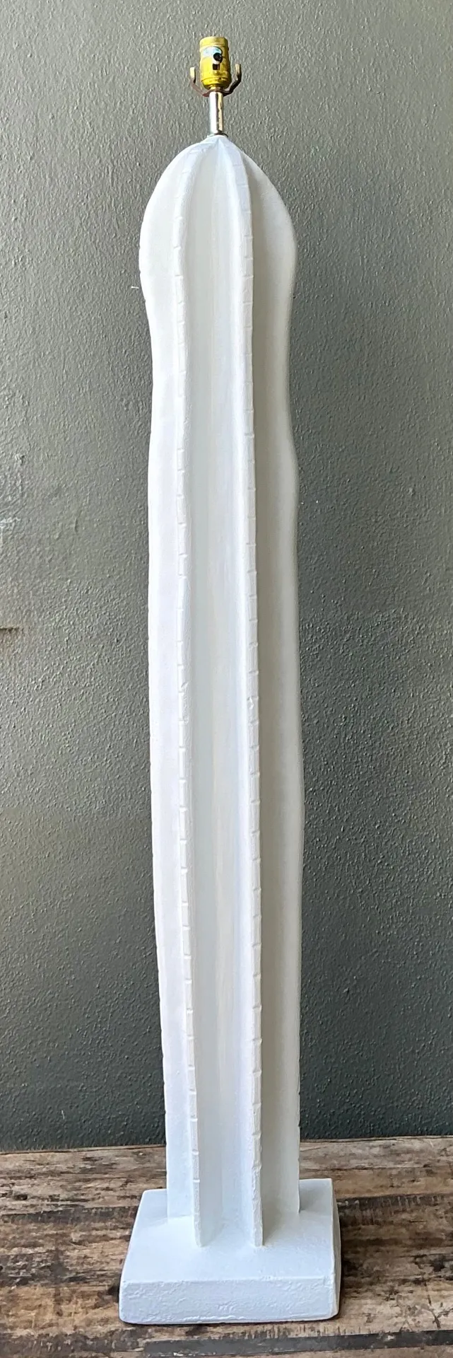Vintage Plaster Cactus Floor Lamp — additional photo 5