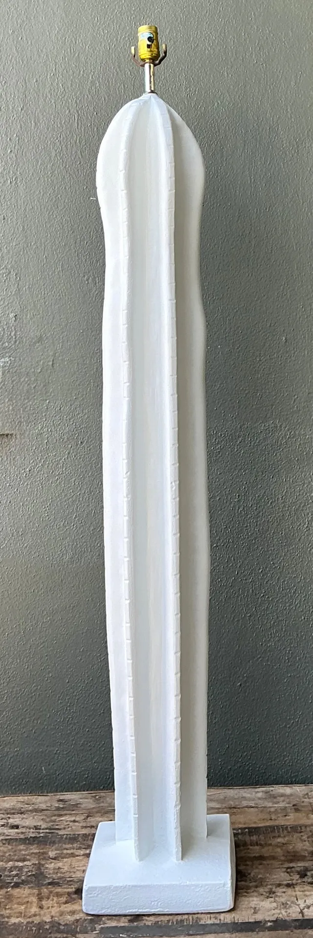 Vintage Plaster Cactus Floor Lamp — additional photo 5