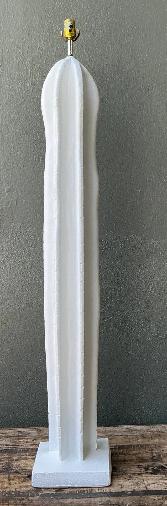 Vintage Plaster Cactus Floor Lamp — additional photo 8