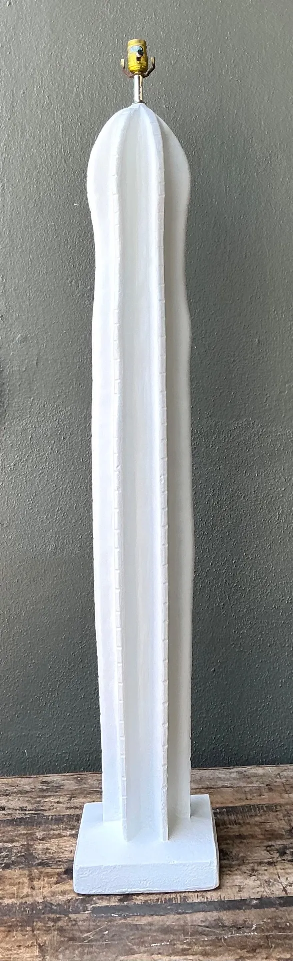 Vintage Plaster Cactus Floor Lamp — additional photo 6