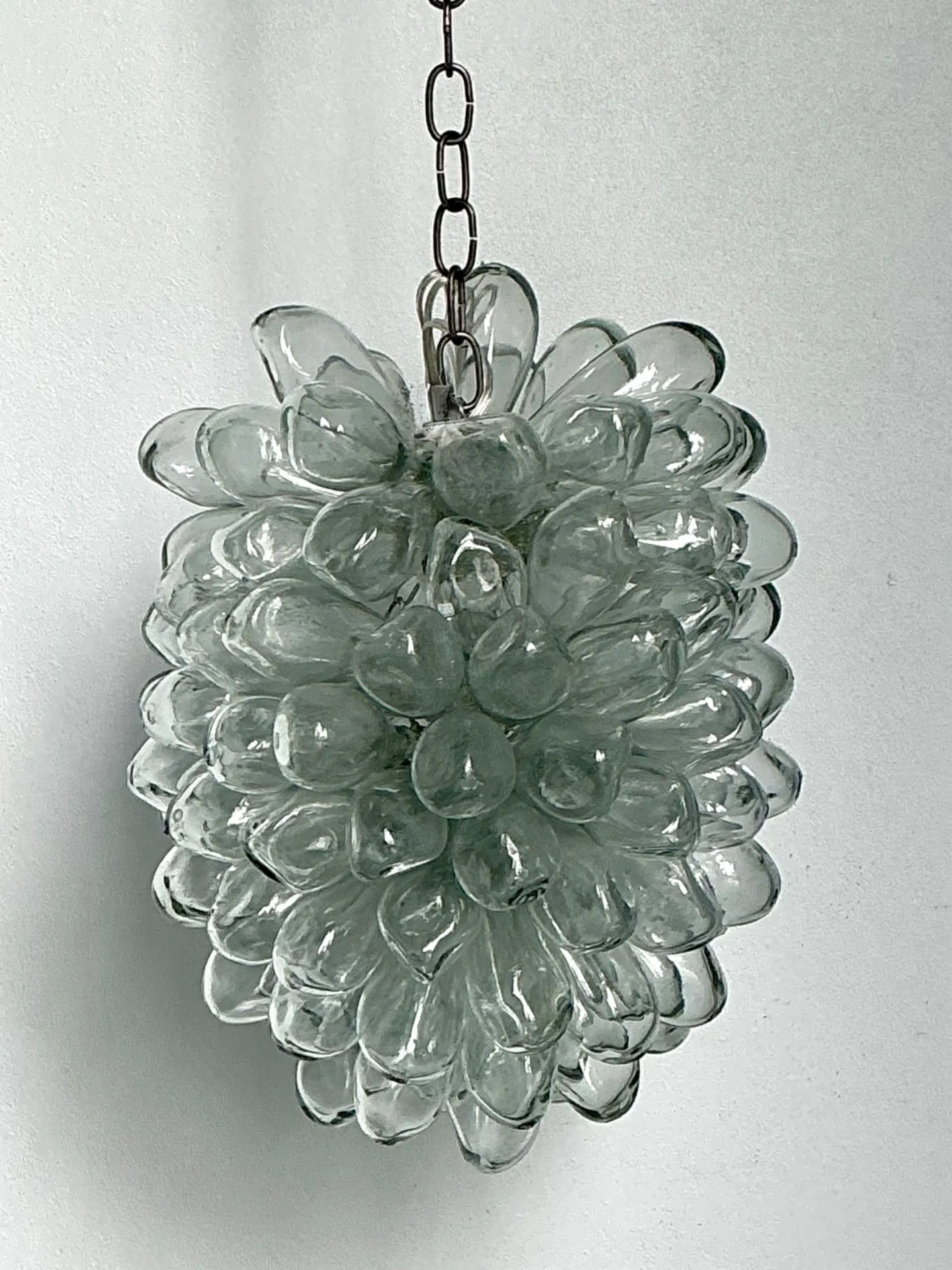 Vintage Italian Glass Cluster Light Fixture — additional photo 3