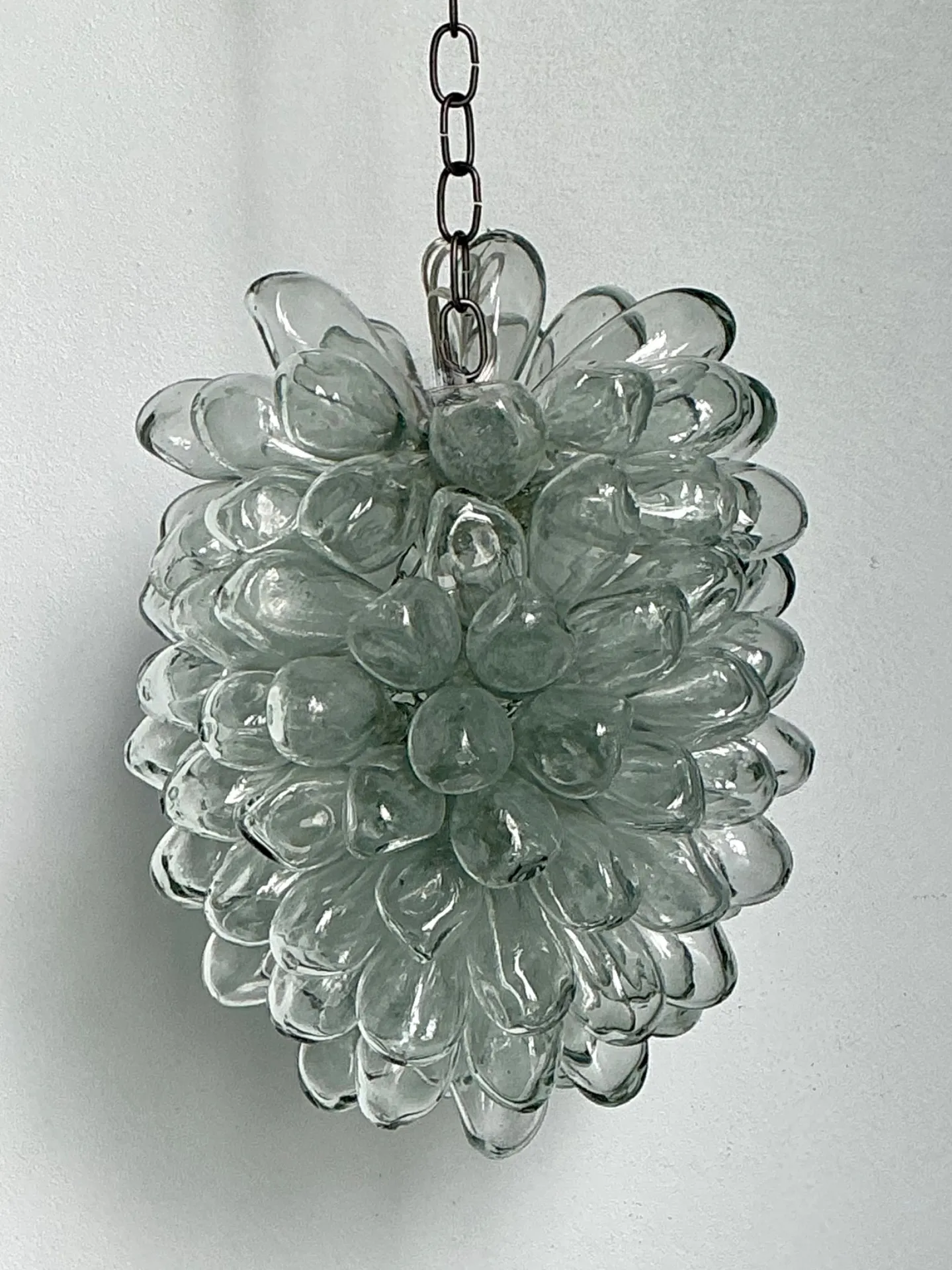 Vintage Italian Glass Cluster Light Fixture — additional photo 1