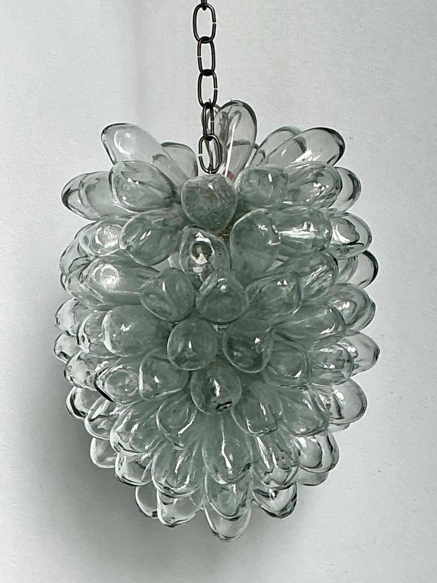 Vintage Italian Glass Cluster Light Fixture — additional photo 8
