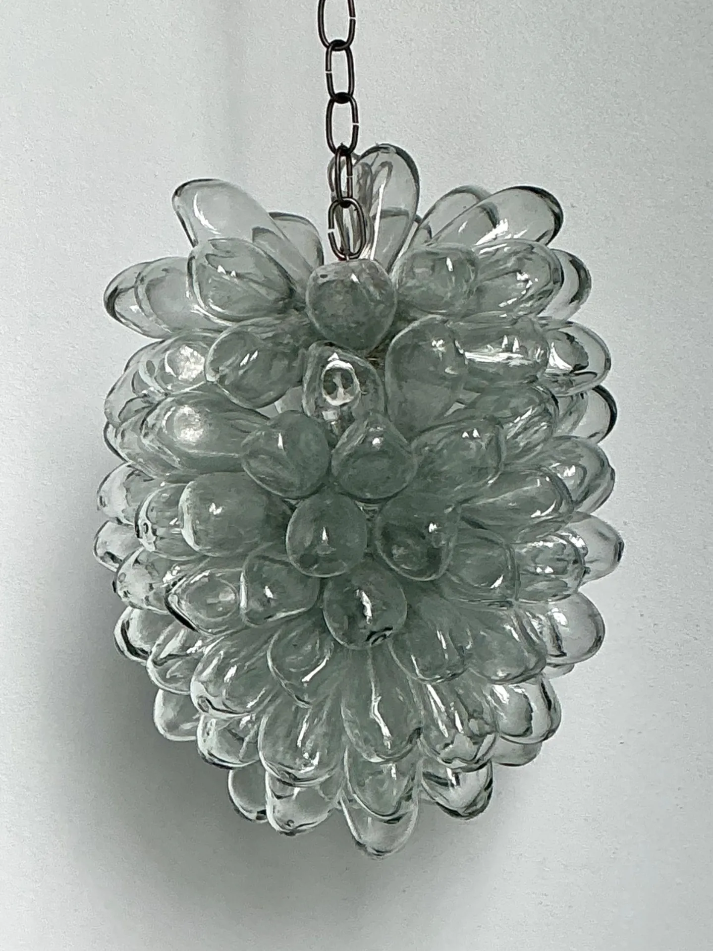 Vintage Italian Glass Cluster Light Fixture — additional photo 2