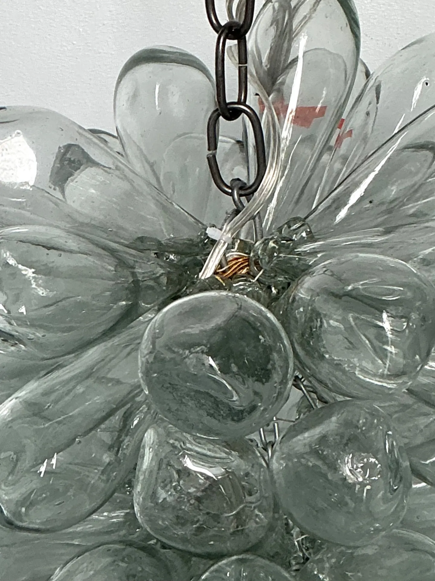 Vintage Italian Glass Cluster Light Fixture — additional photo 5