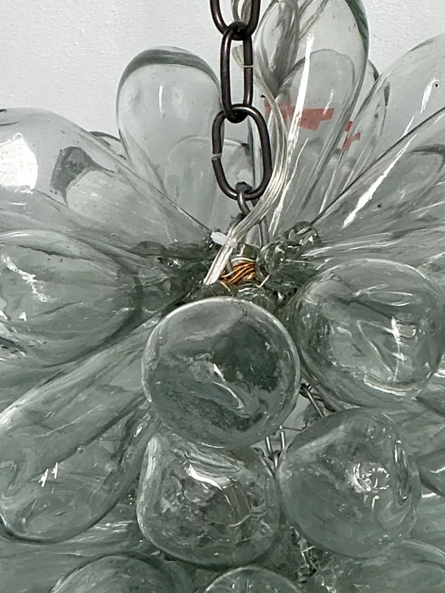 Vintage Italian Glass Cluster Light Fixture — additional photo 5