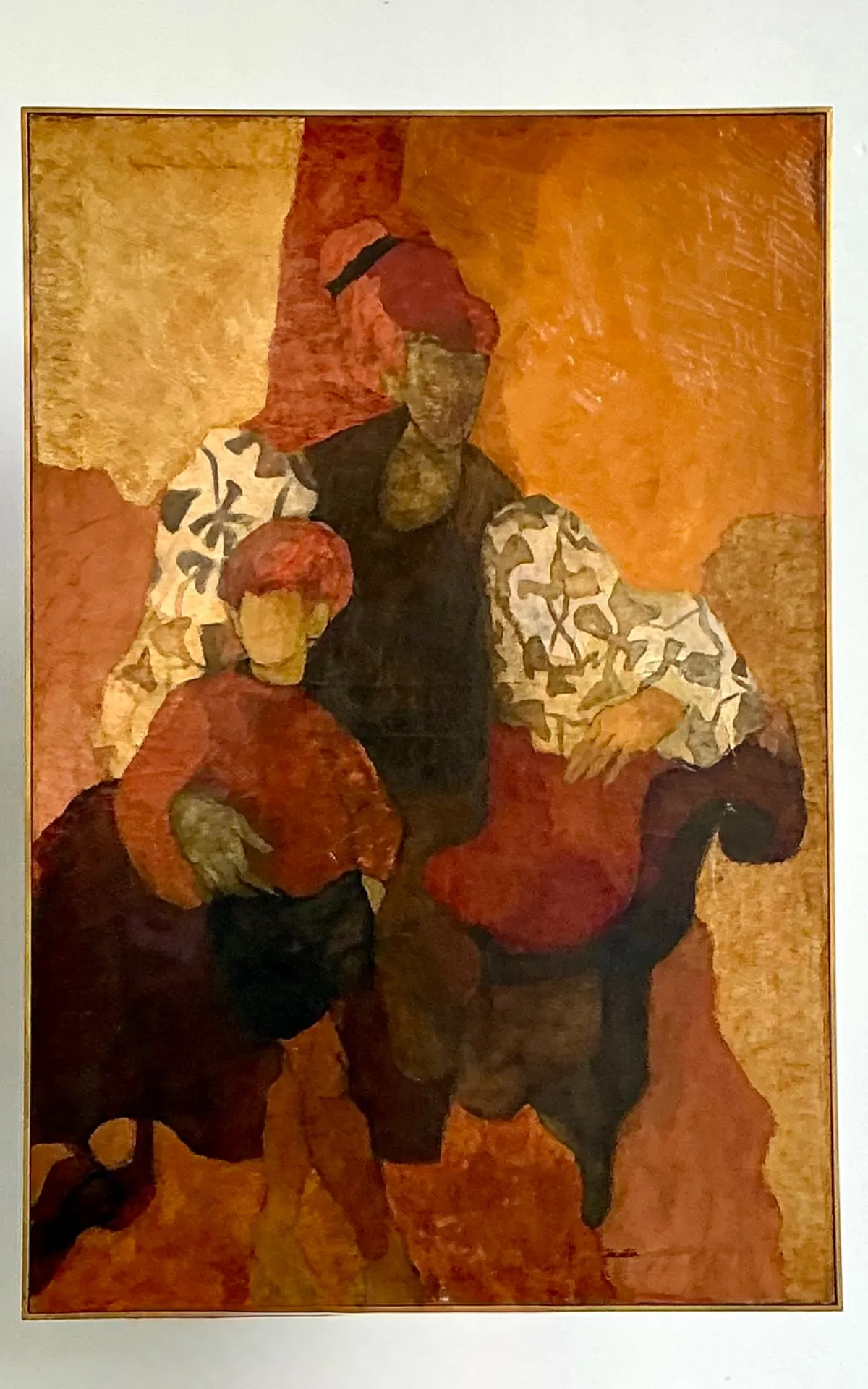 Vintage Abstract Figurative Painting — additional photo 7