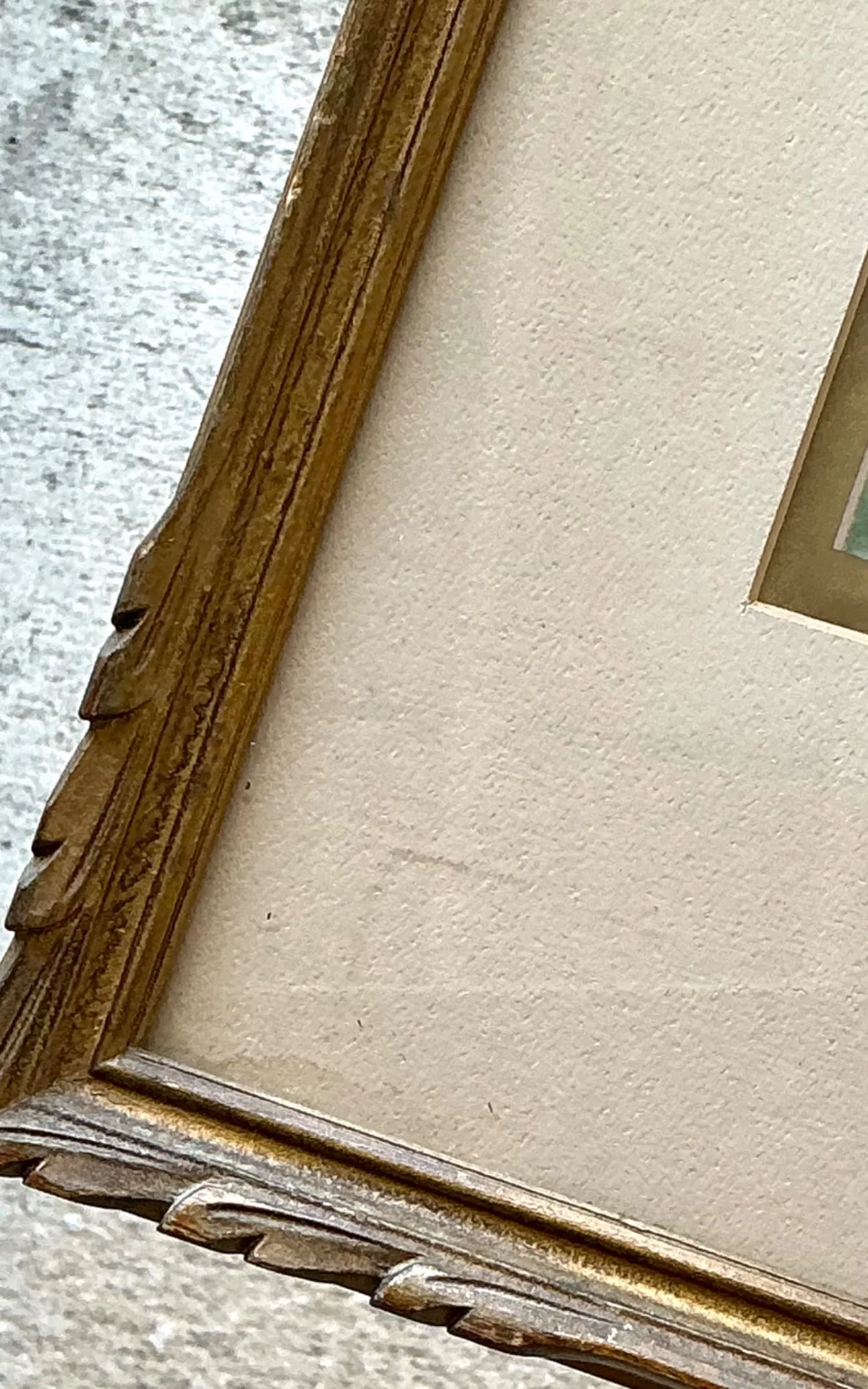 Vintage Gilt Framed Portrait Engraving — additional photo 3