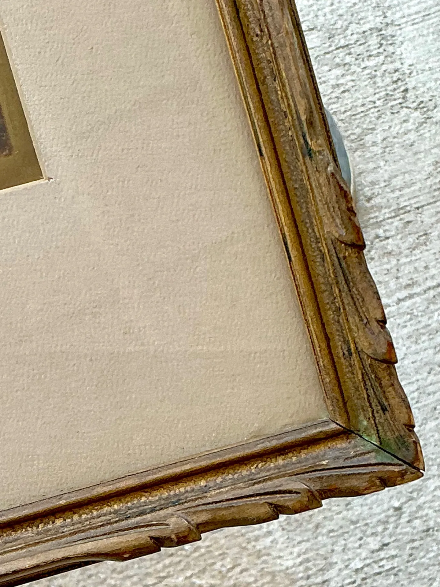 Vintage Gilt Framed Portrait Engraving — additional photo 5