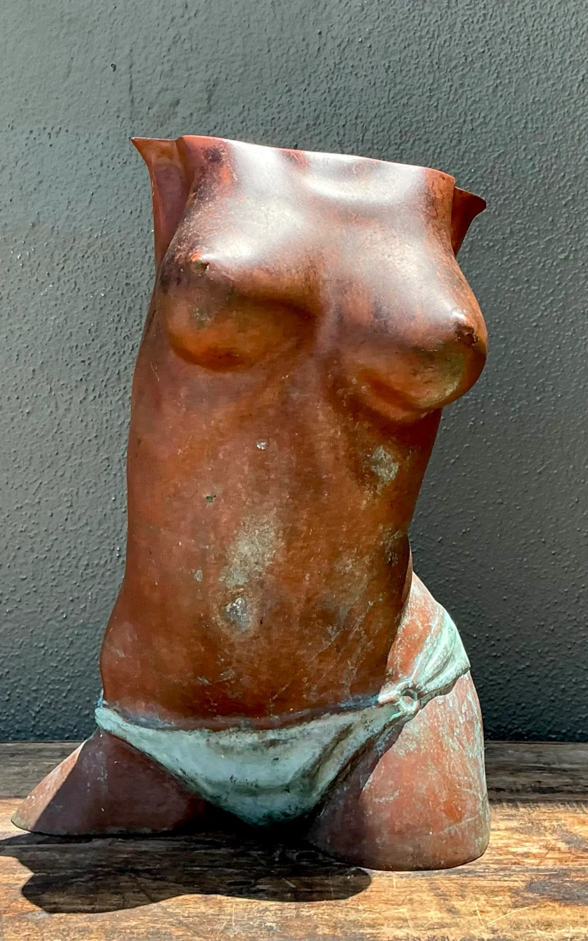 Vintage Figurative Bronze Sculpture — additional photo 3