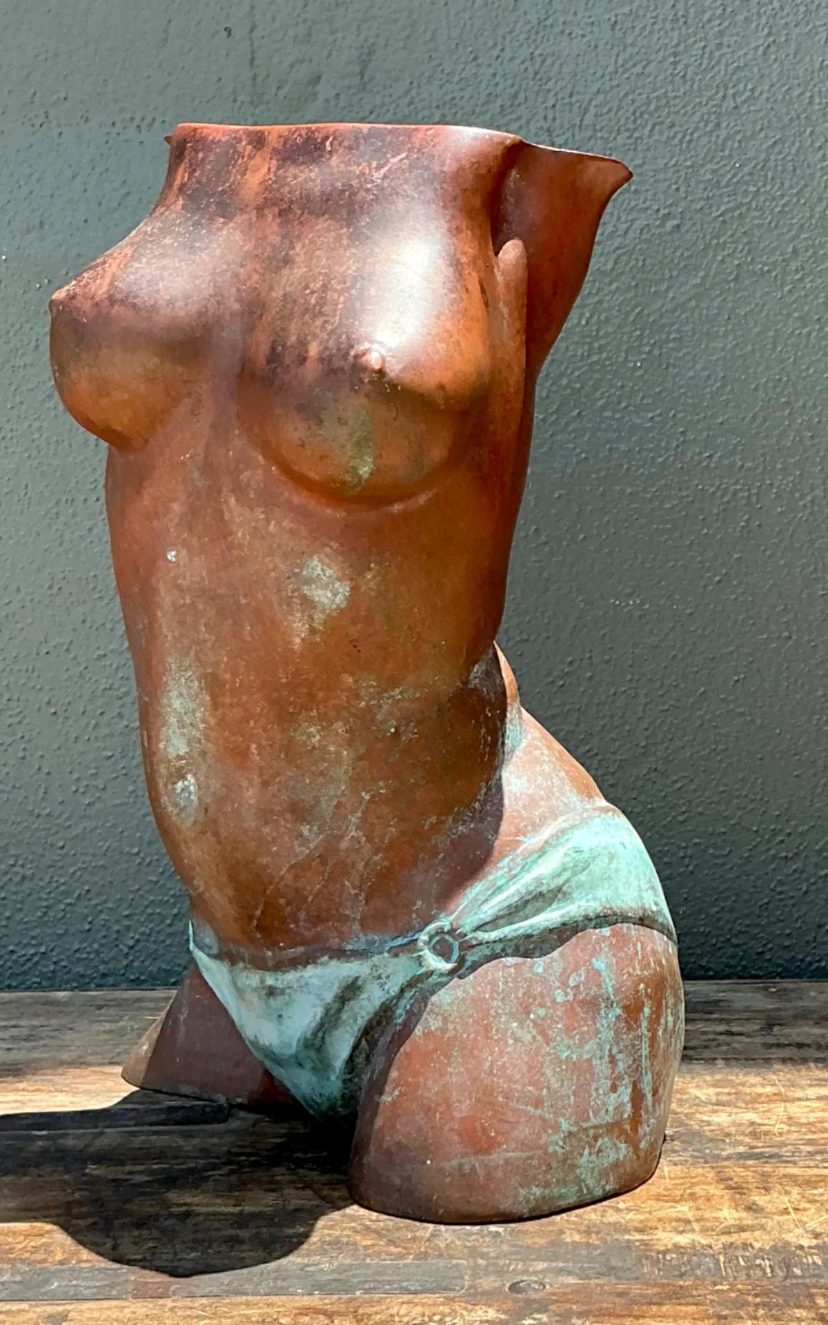 Vintage Figurative Bronze Sculpture — additional photo 6