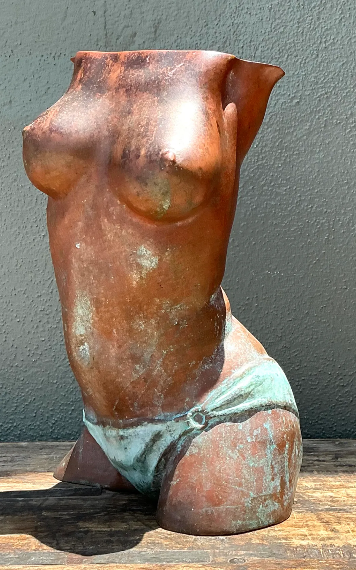 Vintage Figurative Bronze Sculpture — additional photo 2