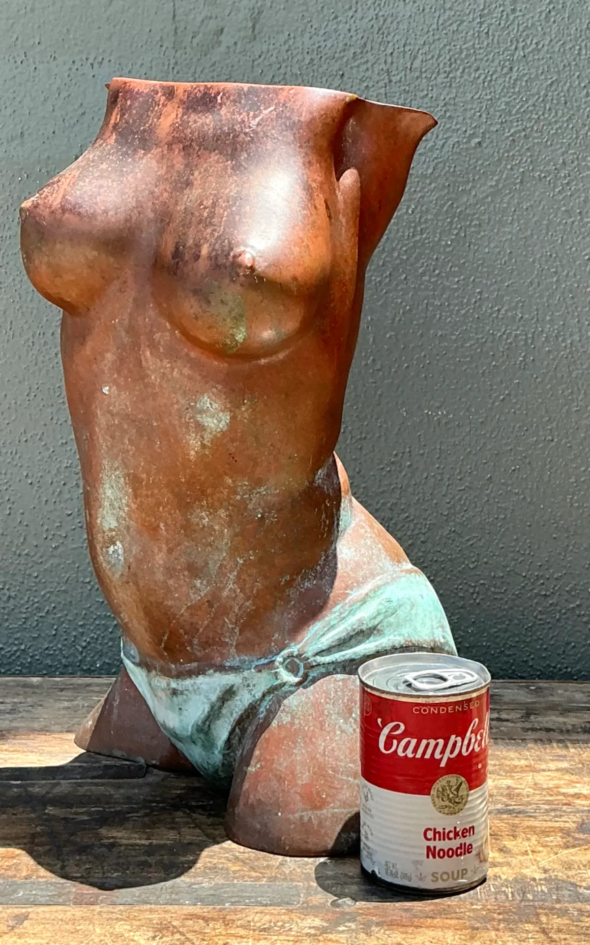 Vintage Figurative Bronze Sculpture — additional photo 4