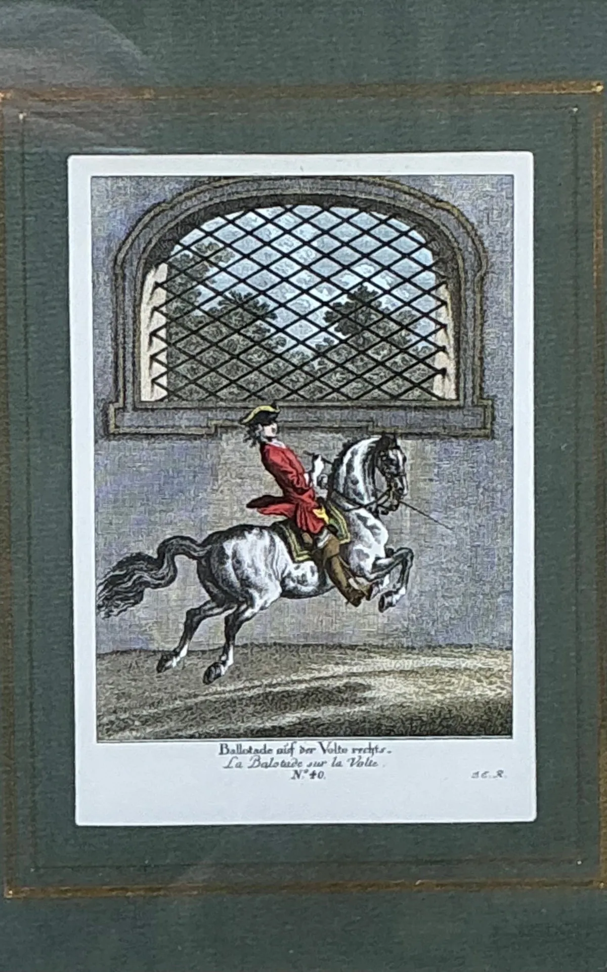 Vintage Equestrian Engravings in Gilt Frames - Set of 6 — additional photo 4