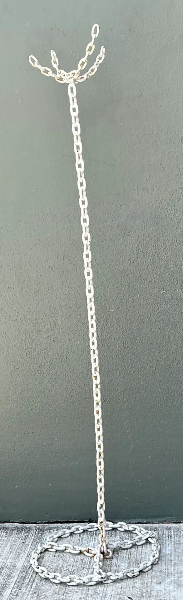 Vintage Chain Link Coat Rack — additional photo 5
