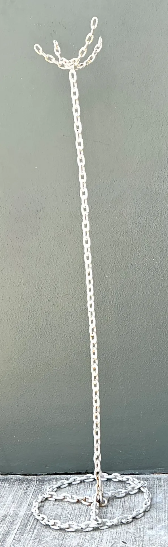 Vintage Chain Link Coat Rack — additional photo 6