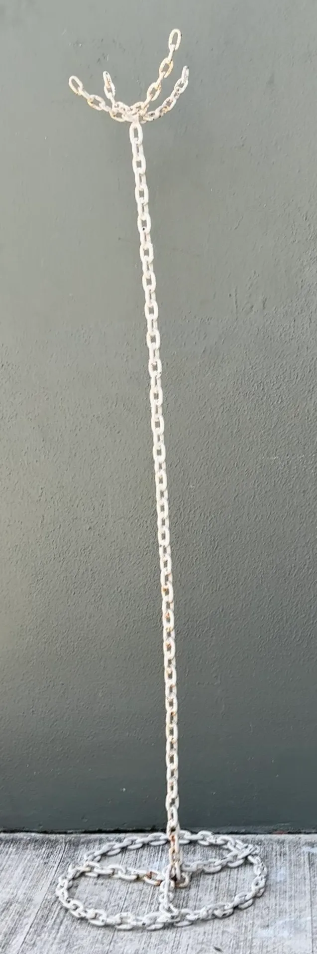 Vintage Chain Link Coat Rack — additional photo 4