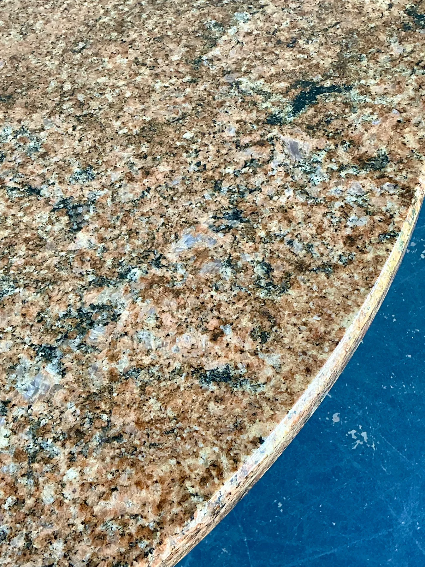 Vintage Granite Pedestal Dining Table — additional photo 8