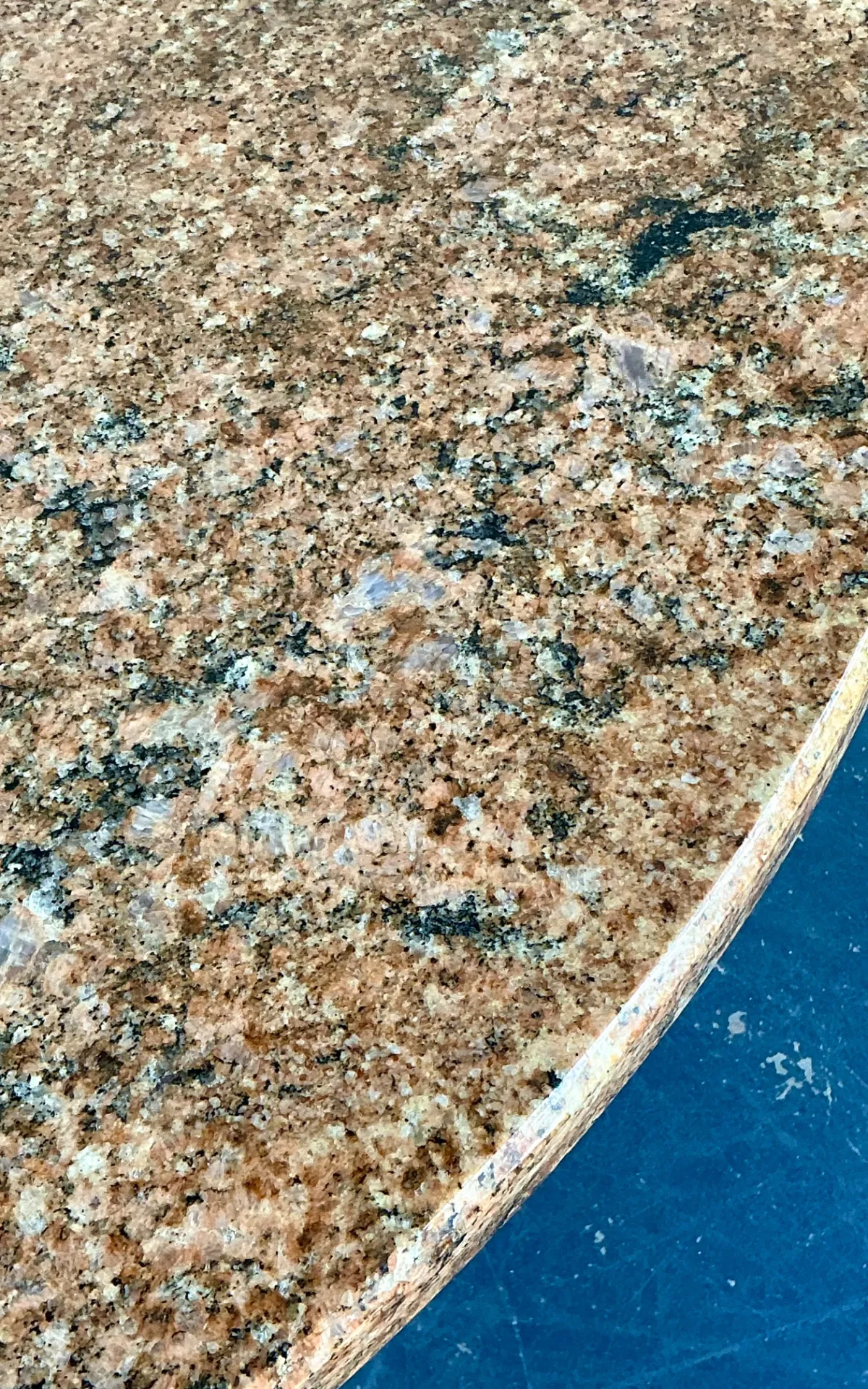 Vintage Granite Pedestal Dining Table — additional photo 8
