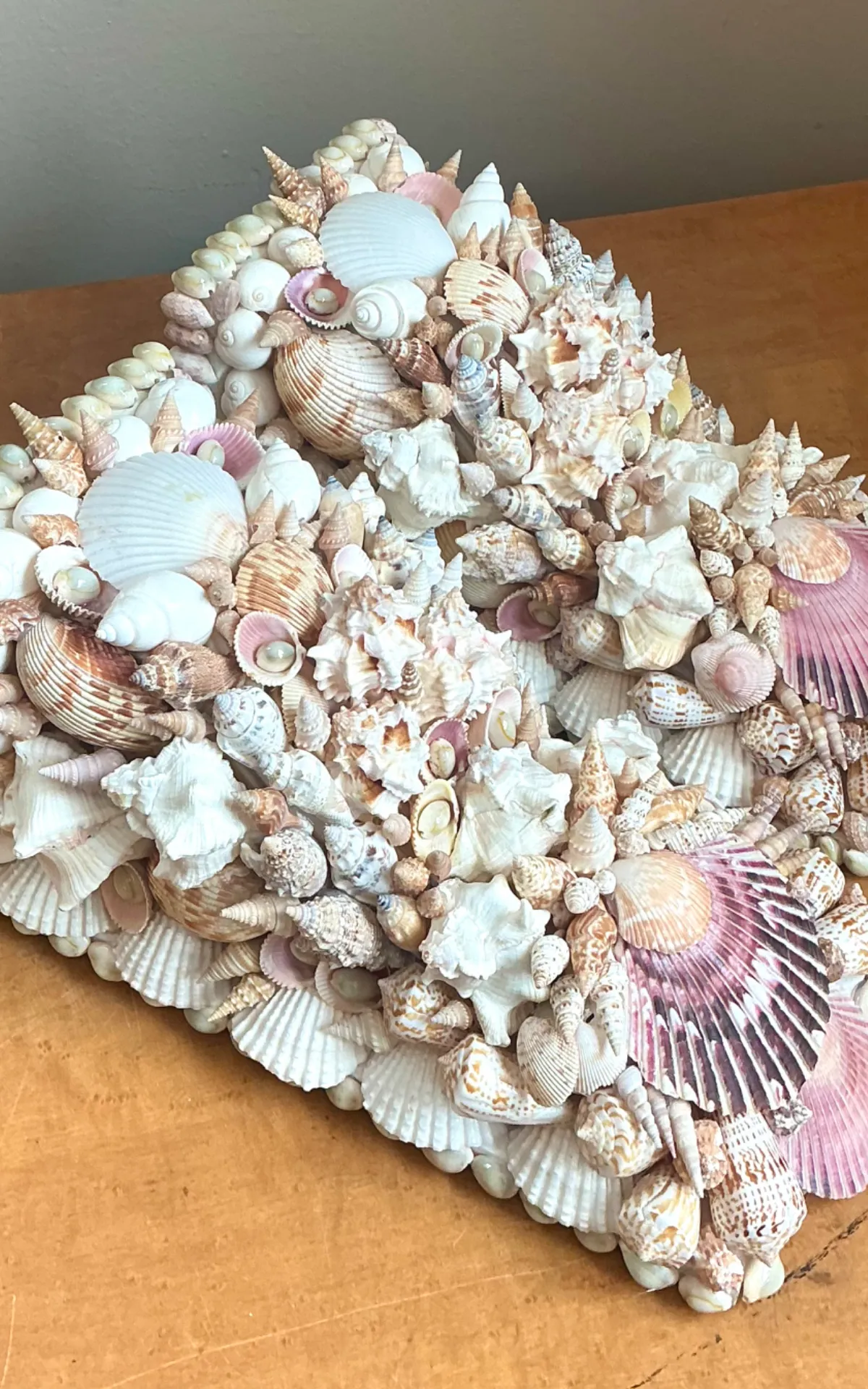 Vintage Shell Encrusted Wall Brackets - Pair — additional photo 5