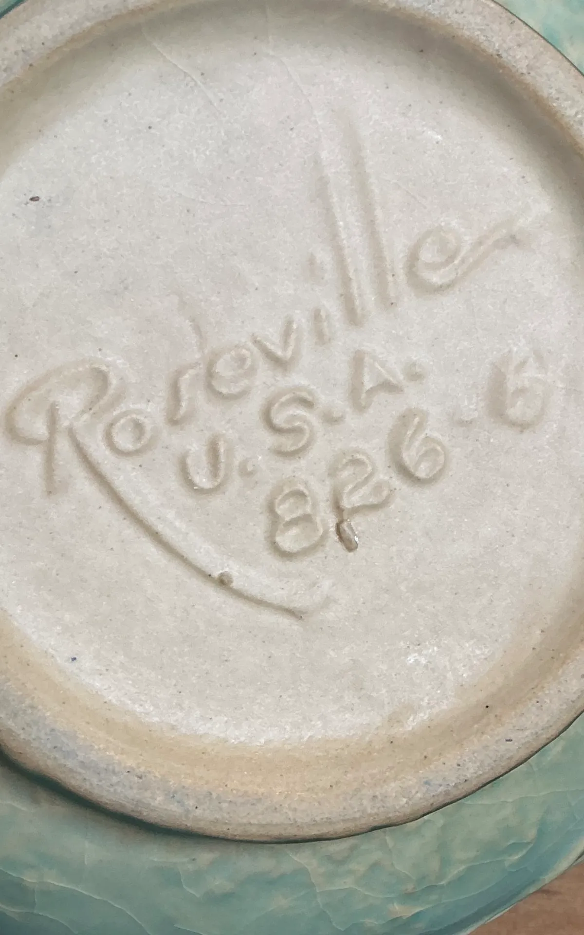 Vintage Roseville “Bittersweet” Floral Ceramic Bowls - Pair — additional photo 7