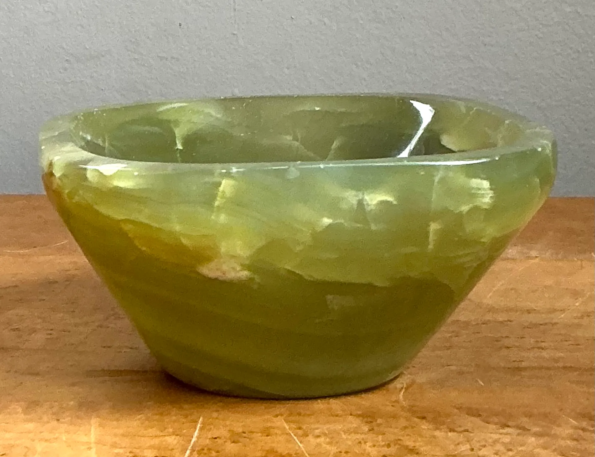 Vintage Green Onyx Bowl — additional photo 6