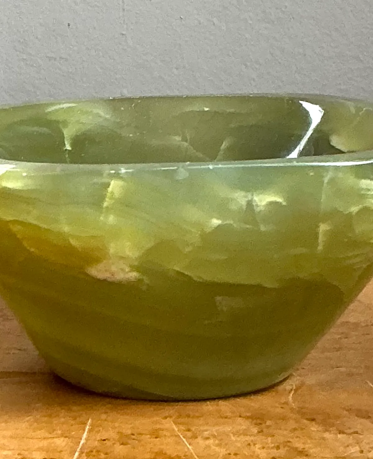 Vintage Green Onyx Bowl — additional photo 6