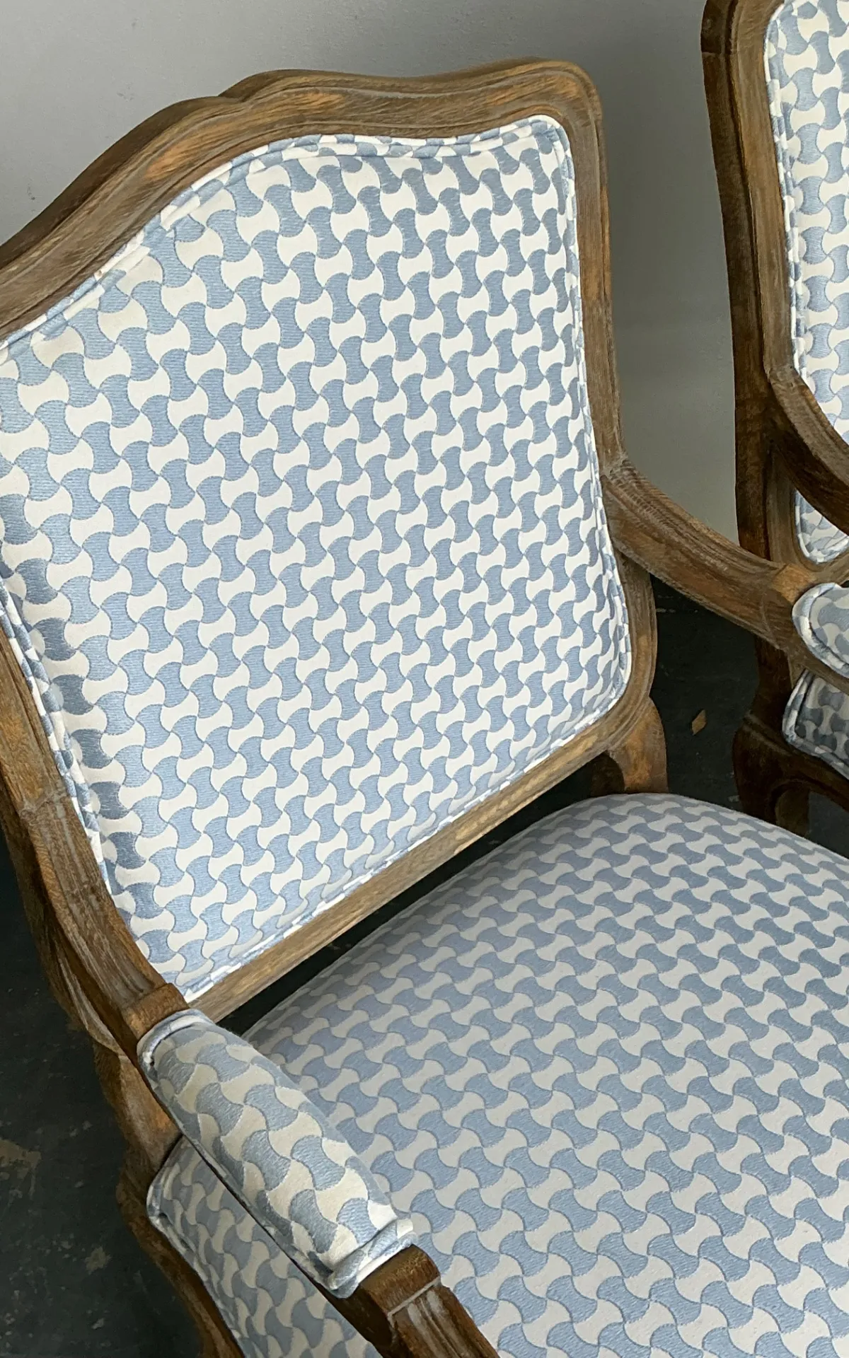 Vintage Louis XV Style Carved Wood Armchairs — additional photo 4