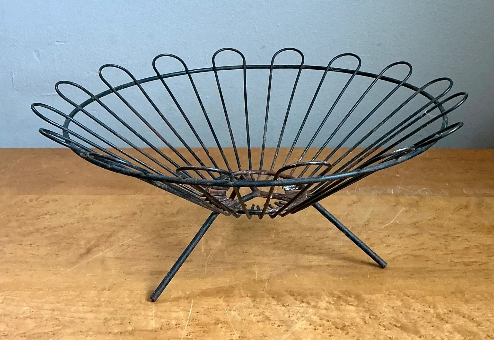 Vintage Metal Wire Basket — additional photo 7