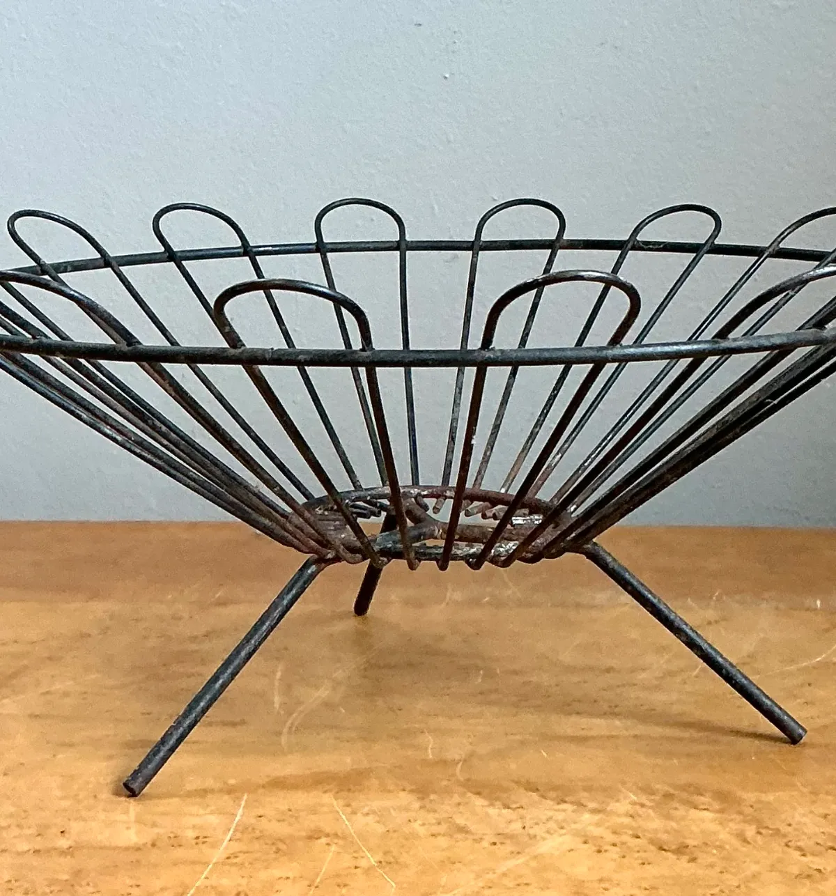 Vintage Metal Wire Basket — additional photo 5