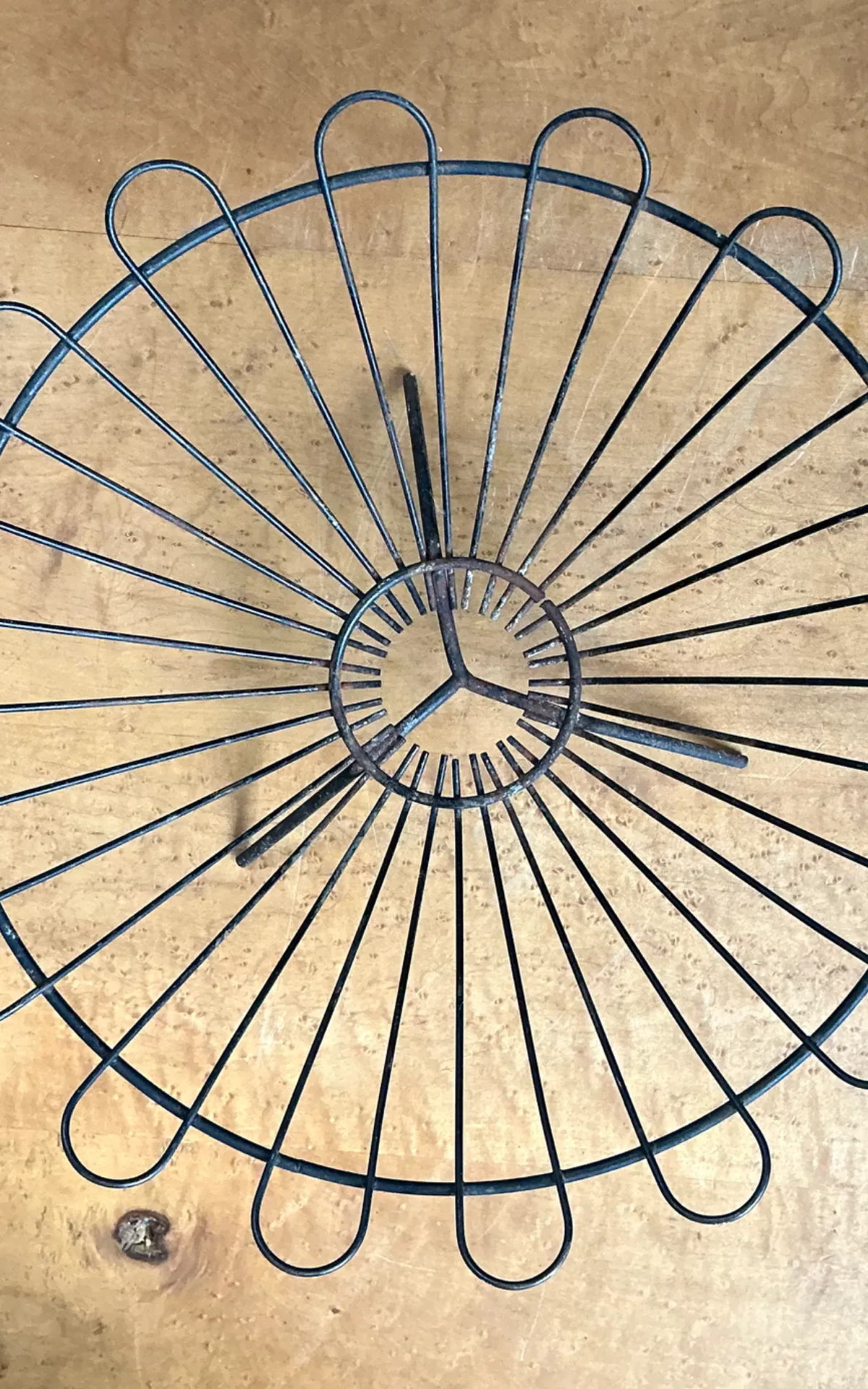 Vintage Metal Wire Basket — additional photo 4