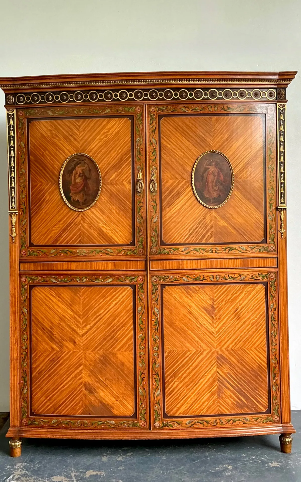 Antique Italian Neoclassical Style Armoire — additional photo 6