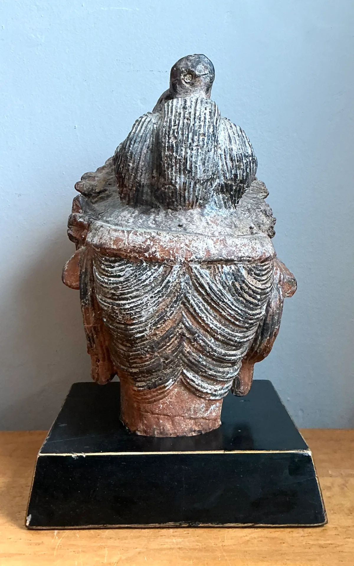 Vintage Gilt Tipped Buddha Bust — additional photo 6