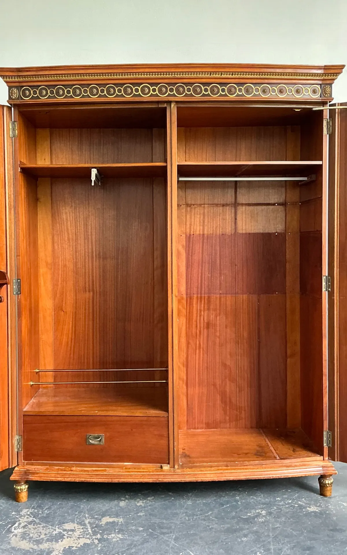 Antique Italian Neoclassical Style Armoire — additional photo 4