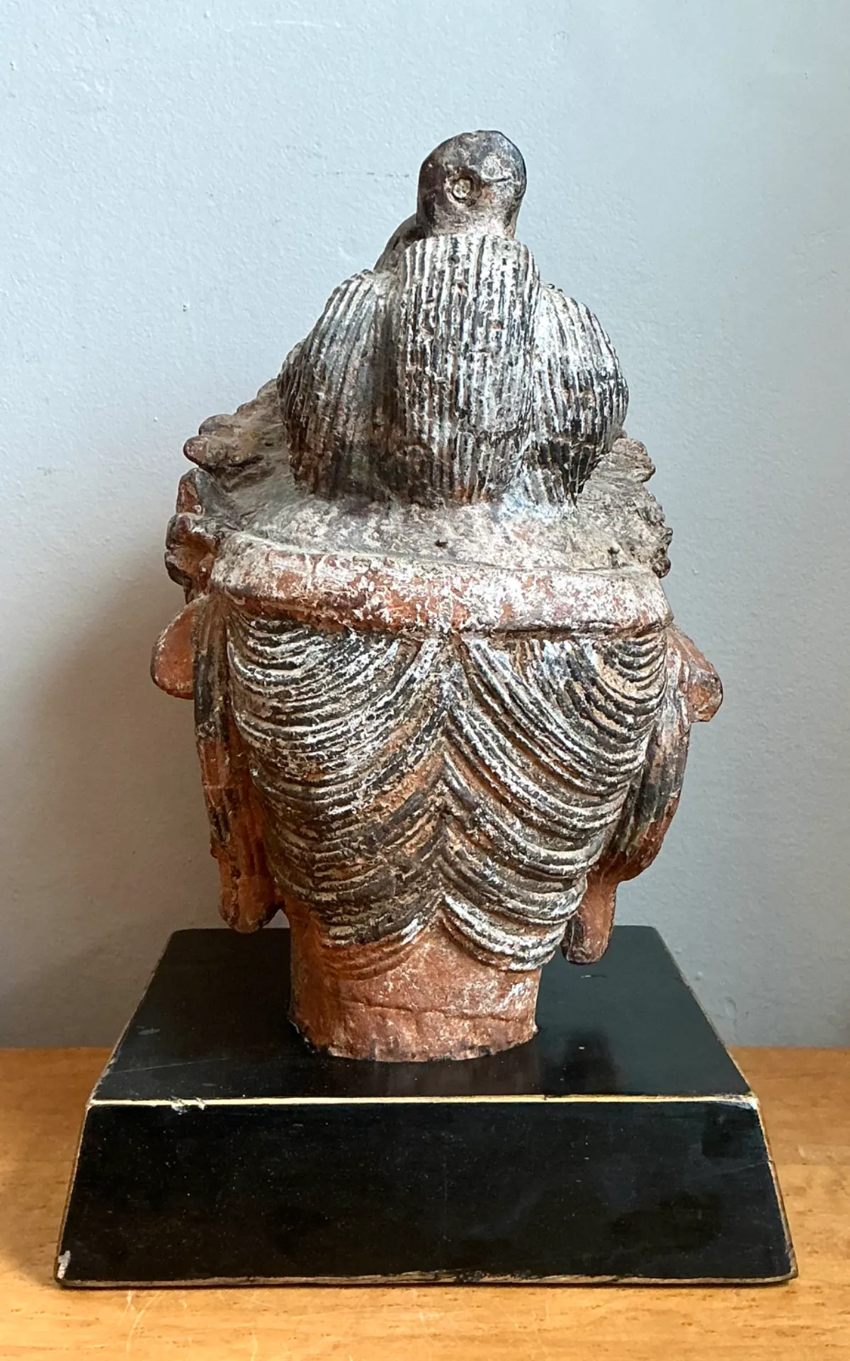 Vintage Gilt Tipped  Buddha Bust — additional photo 4