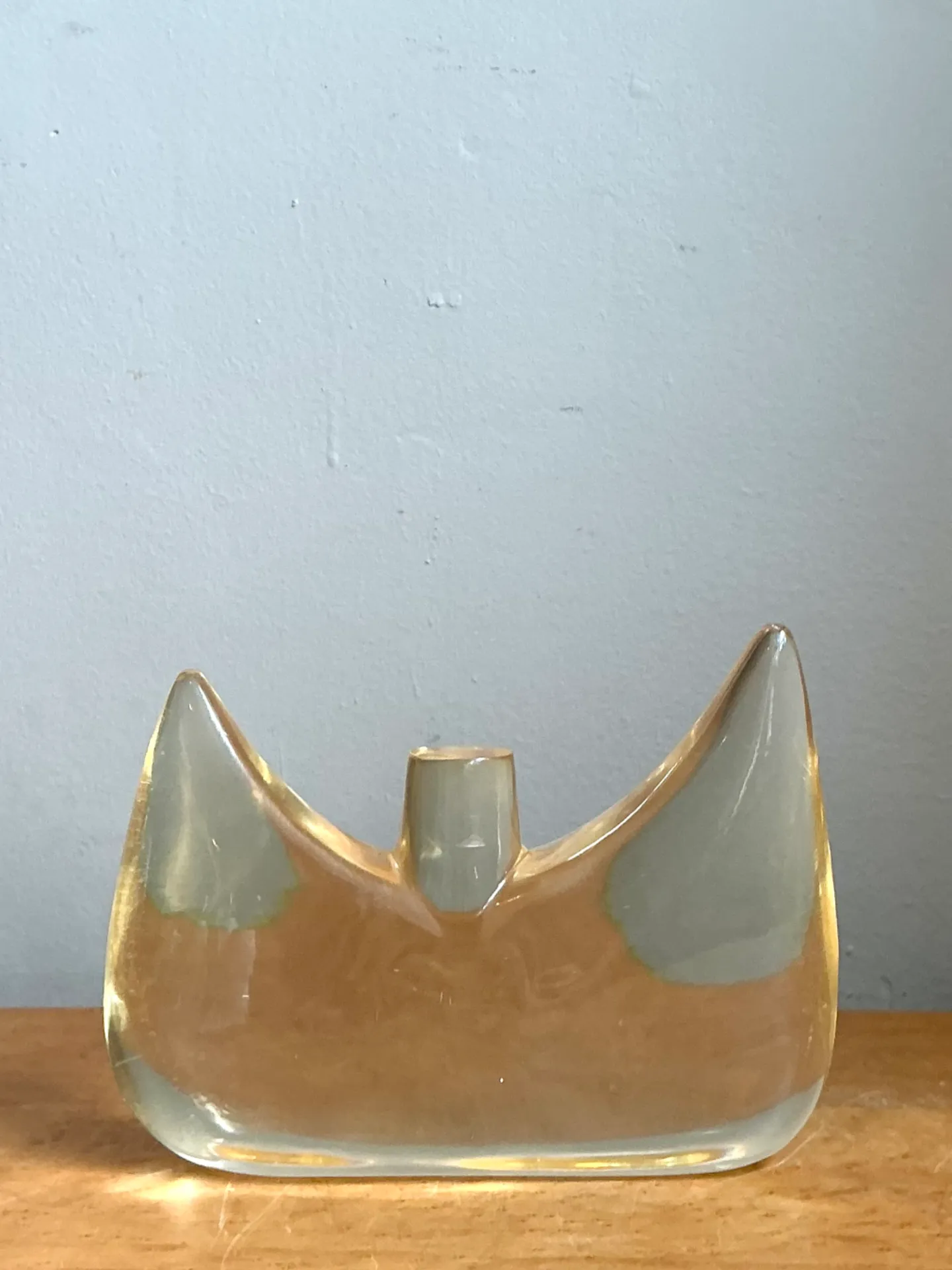 Vintage Lucite Abstract Sculpture — additional photo 1