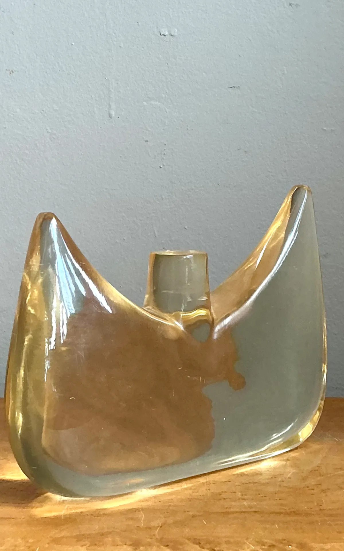 Vintage Lucite Abstract Sculpture — additional photo 2