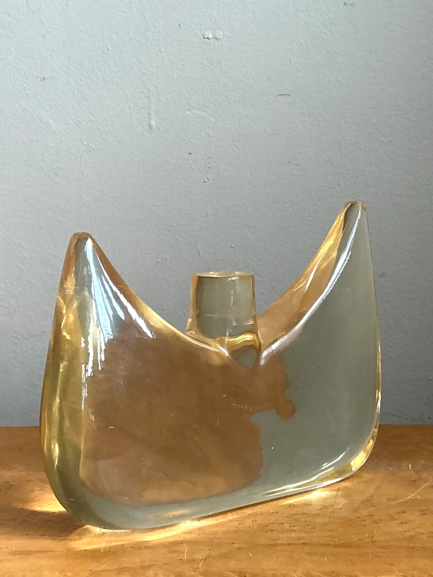 Vintage Lucite Abstract Sculpture — additional photo 3