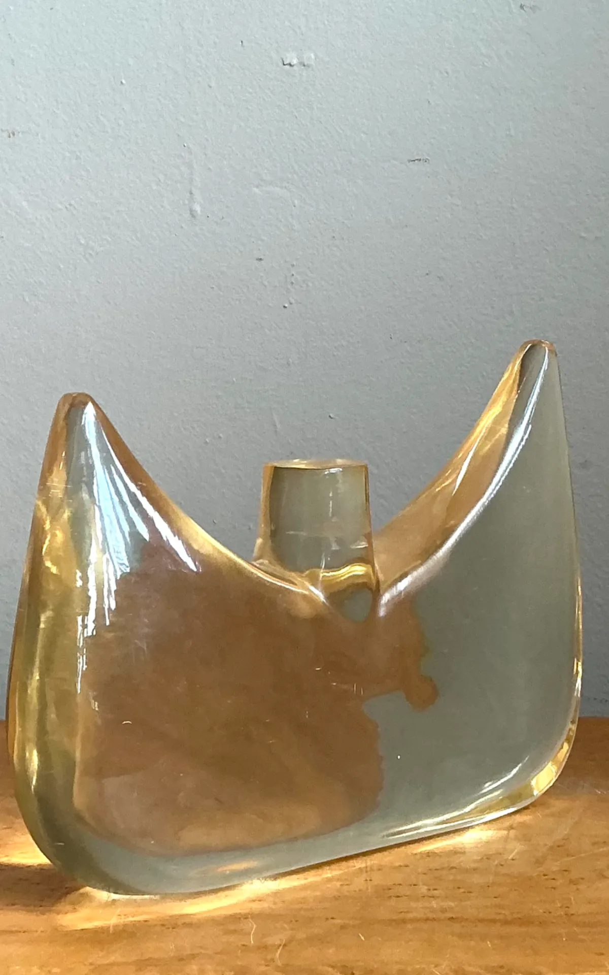 Vintage Lucite Abstract Sculpture — additional photo 3
