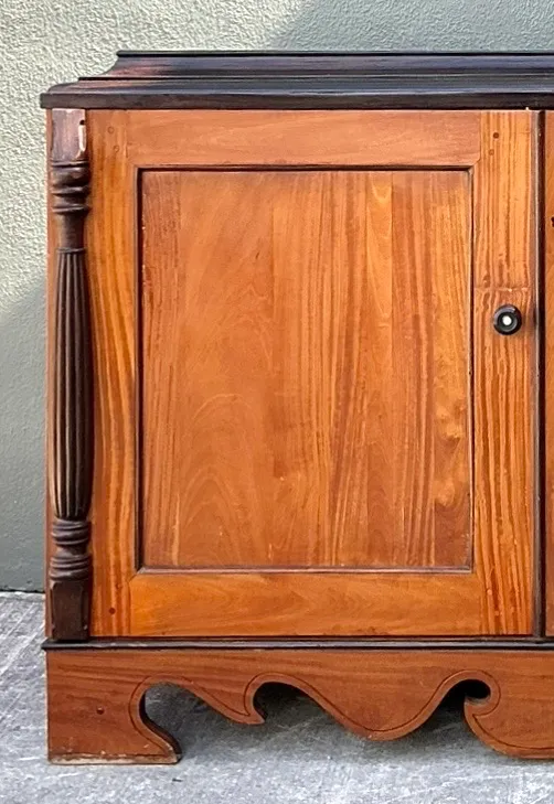 Vintage Double Door Column Sideboard — additional photo 4