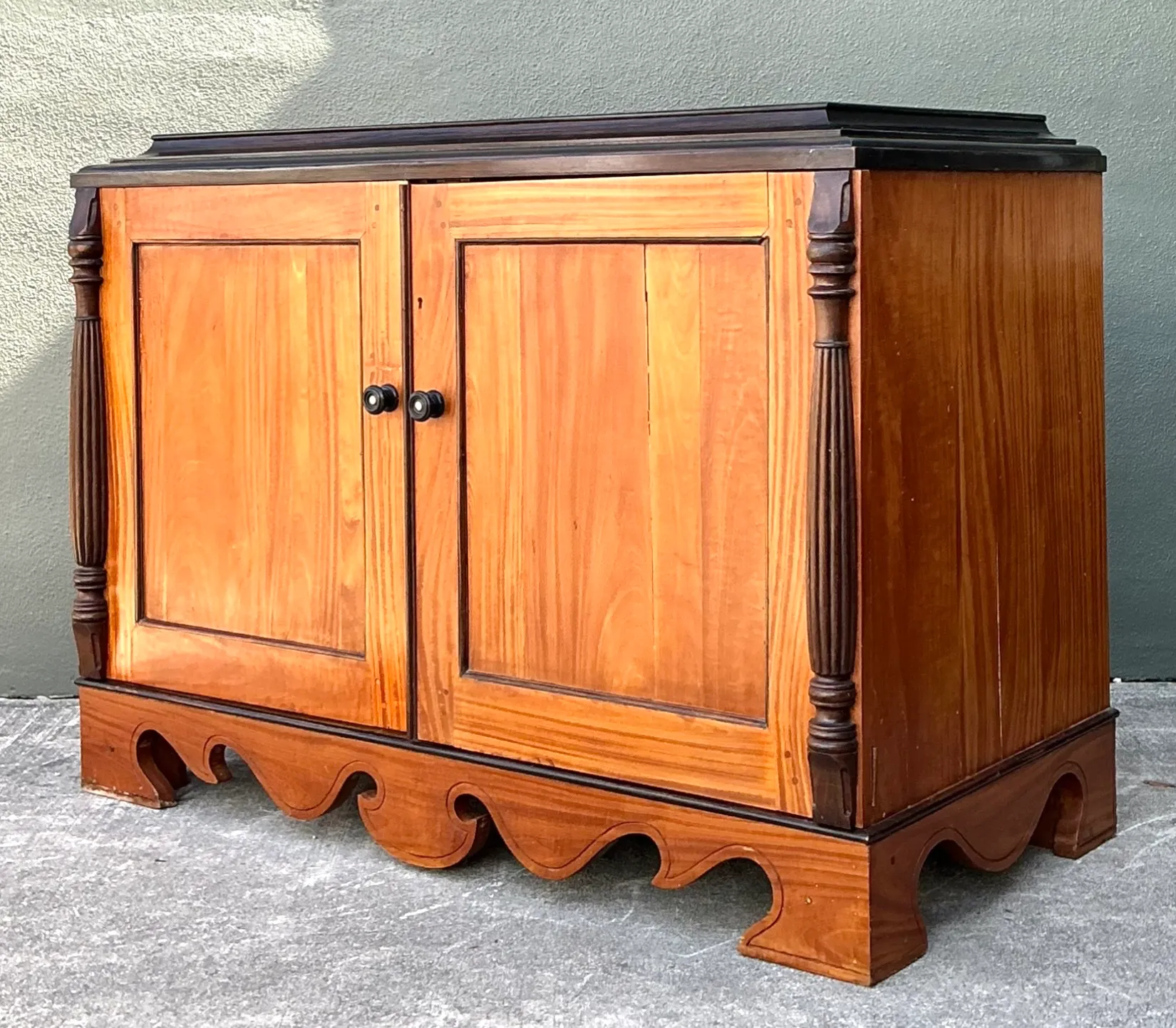 Vintage Double Door Column Sideboard — additional photo 6