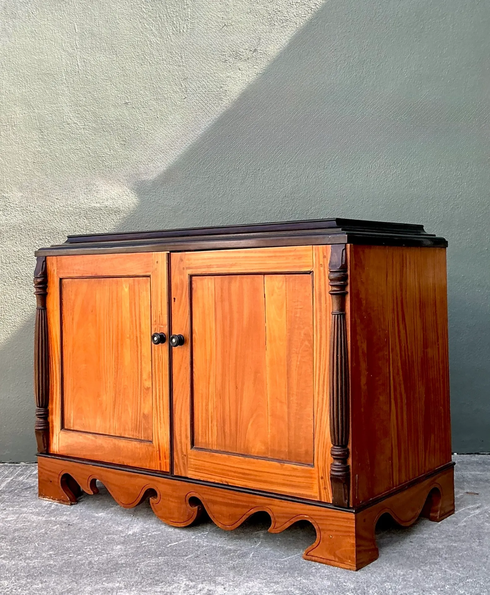 Vintage Double Door Column Sideboard — additional photo 7