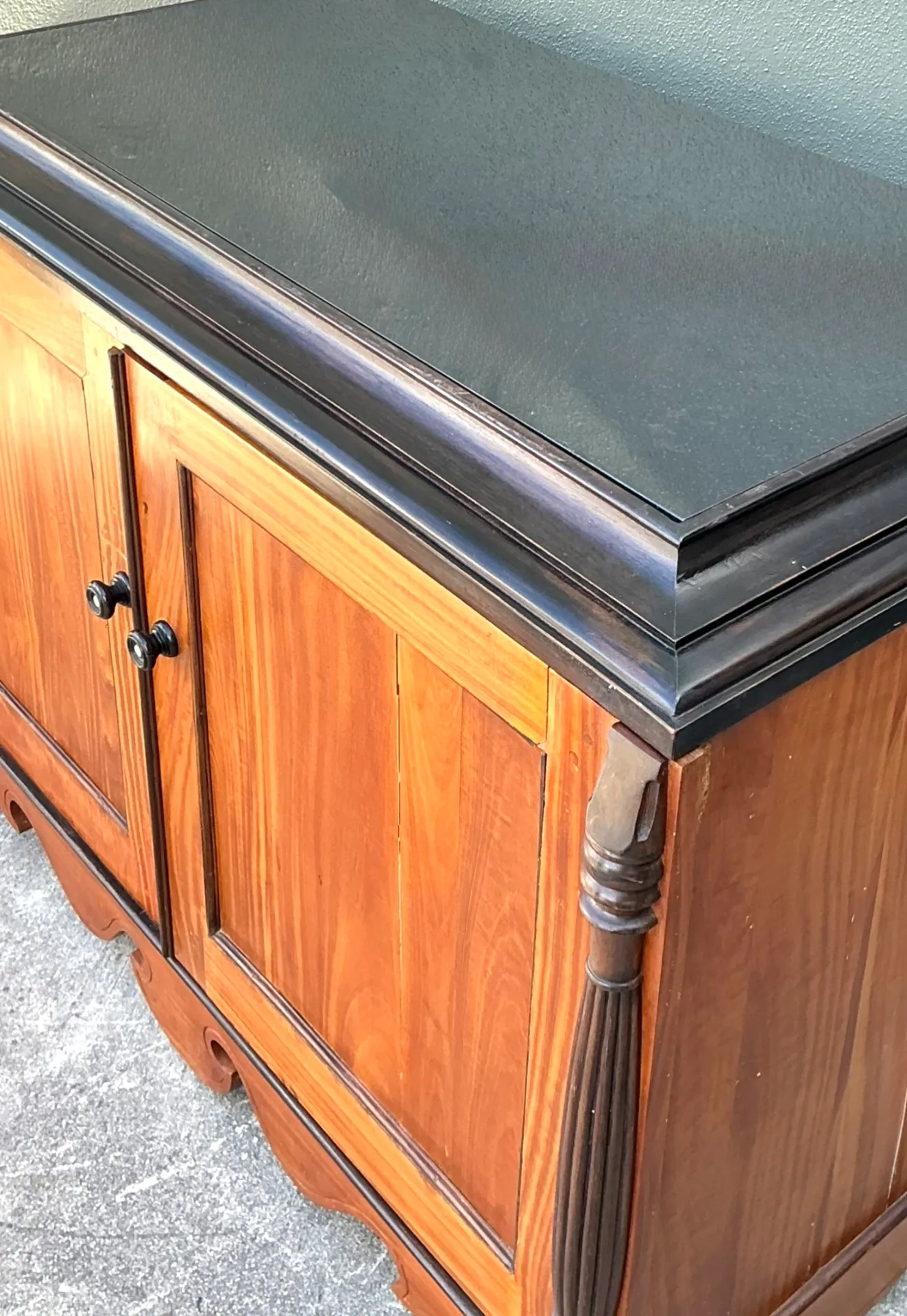 Vintage Double Door Column Sideboard — additional photo 8