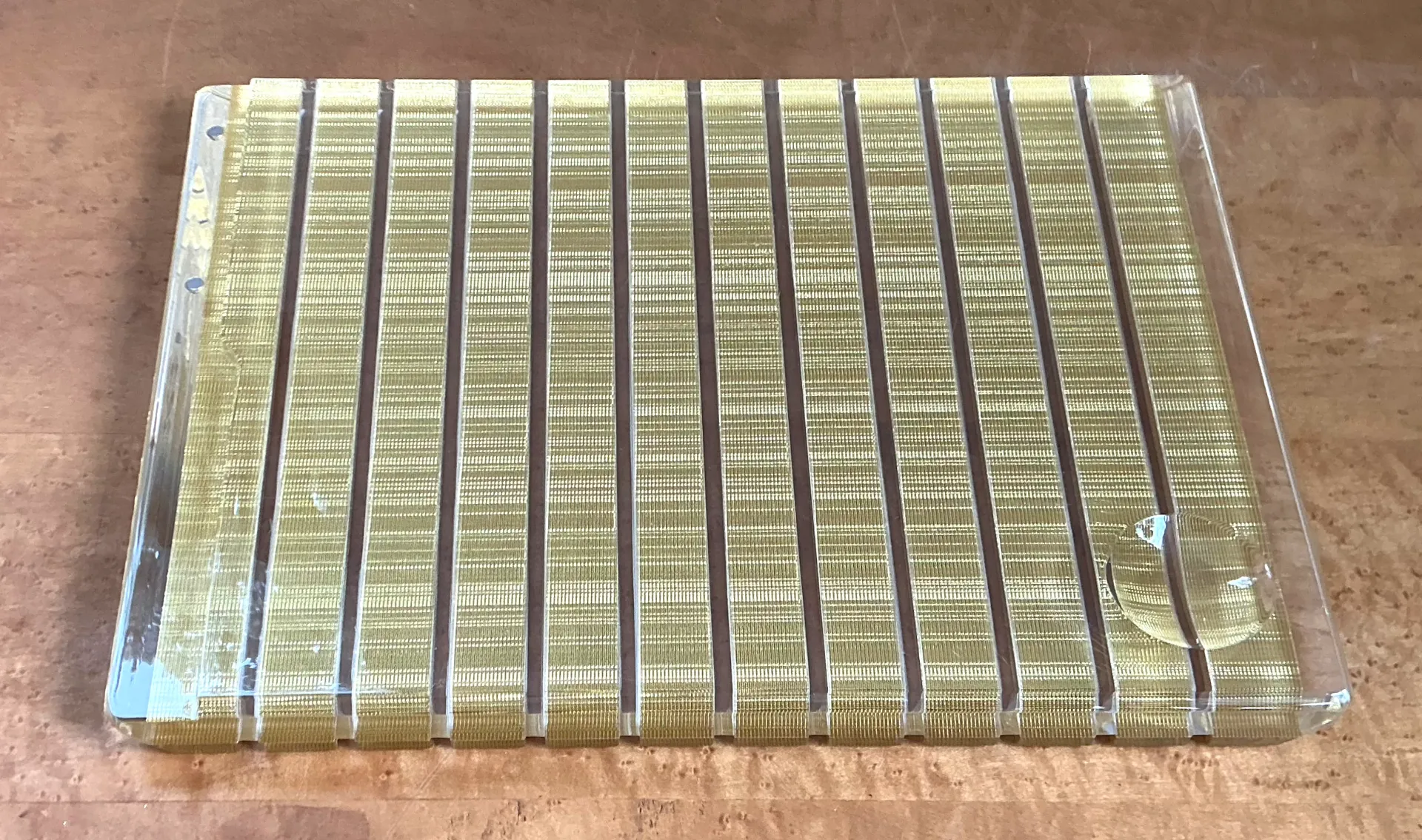 Vintage Lucite Decorative Serving Tray — additional photo 8