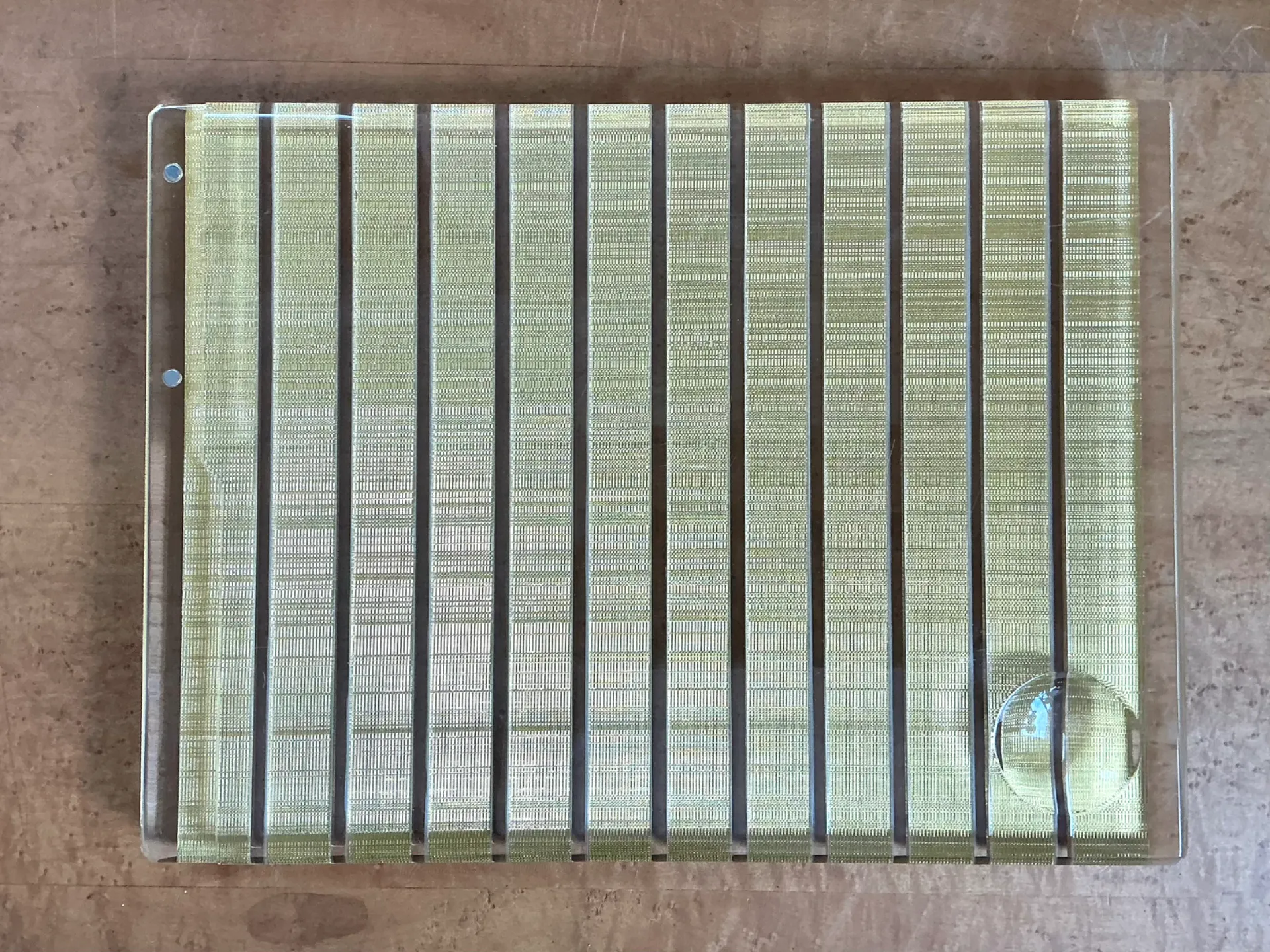 Vintage Lucite Decorative Serving Tray — additional photo 2